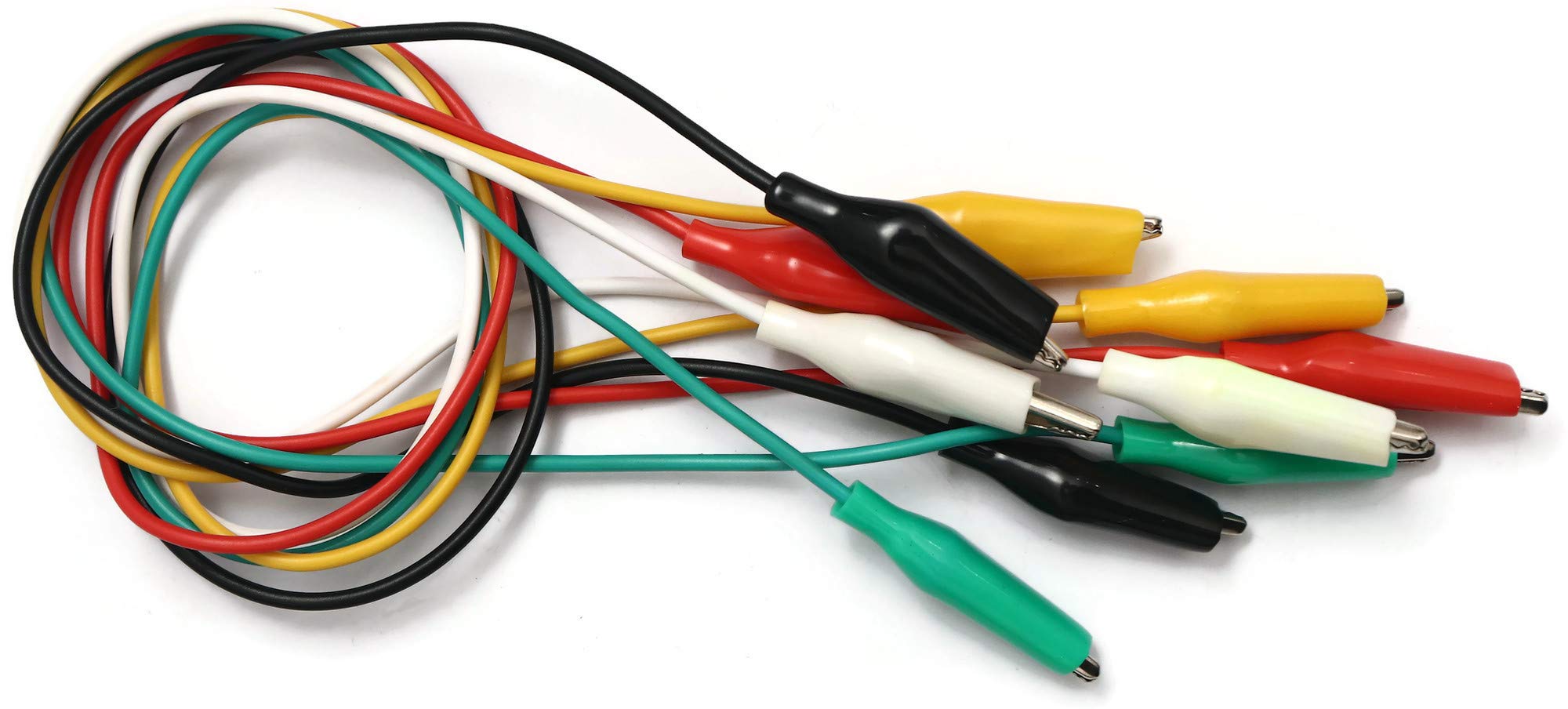 Electronicspices 10PCS Electrical Alligator Clips with Wires Test Leads Sets Jumper Wires for Circuit Connection/Experiment, (B08DDDPBBP) Amazon Price History, Amazon Price Tracker
