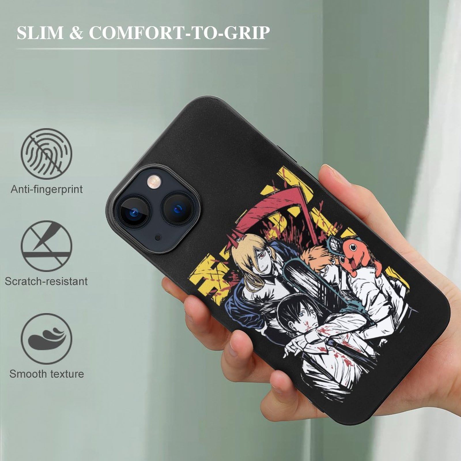 memor 13mini スマホケース　iphoneケース Amazon.co.jp: iPhone 13 Miniケース チェンソーマン iPhone 13 Mini