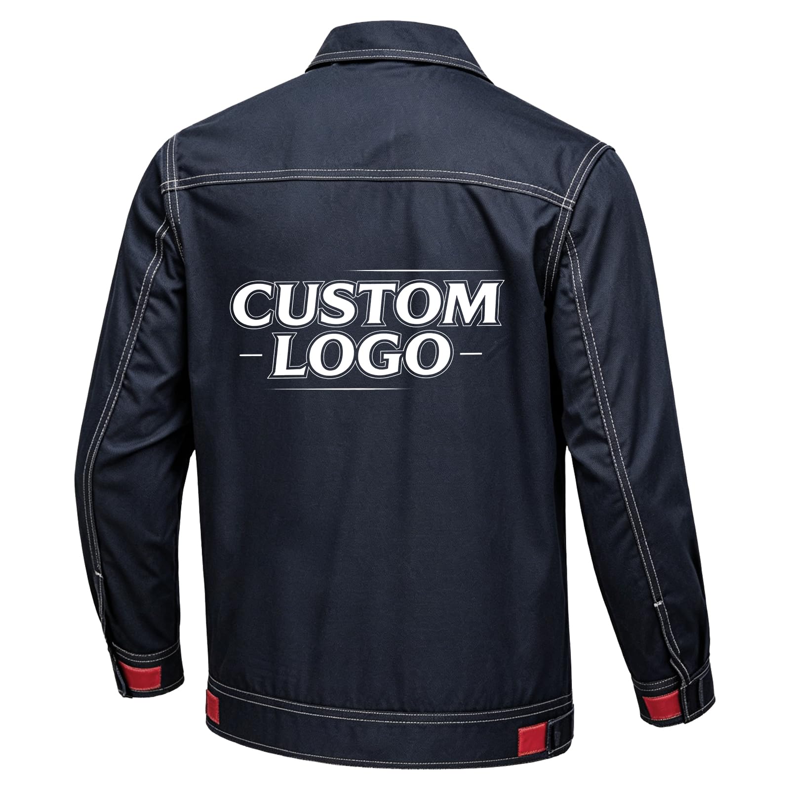 Camicia da lavoro da uomo con logo personalizzato Ripstop resistente agli strappi uniforme per officina Contractor Servizio in loco
