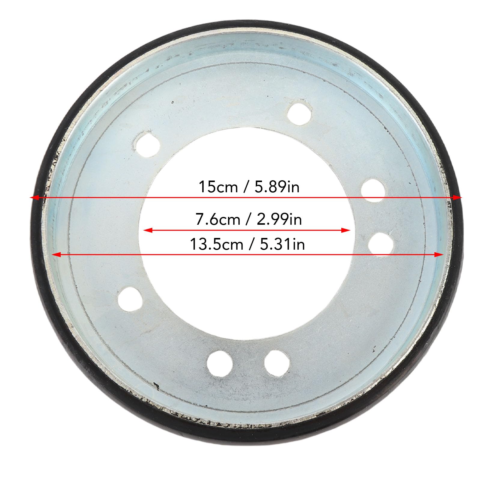 Mumusuki Disque D'entraînement de Friction des Soufflets Enneigés, Métal 00300300 04743700 00170800 Remplacement du Disque D'entraînement de Roue à Friction pour 1720859, Boîtier C22891,