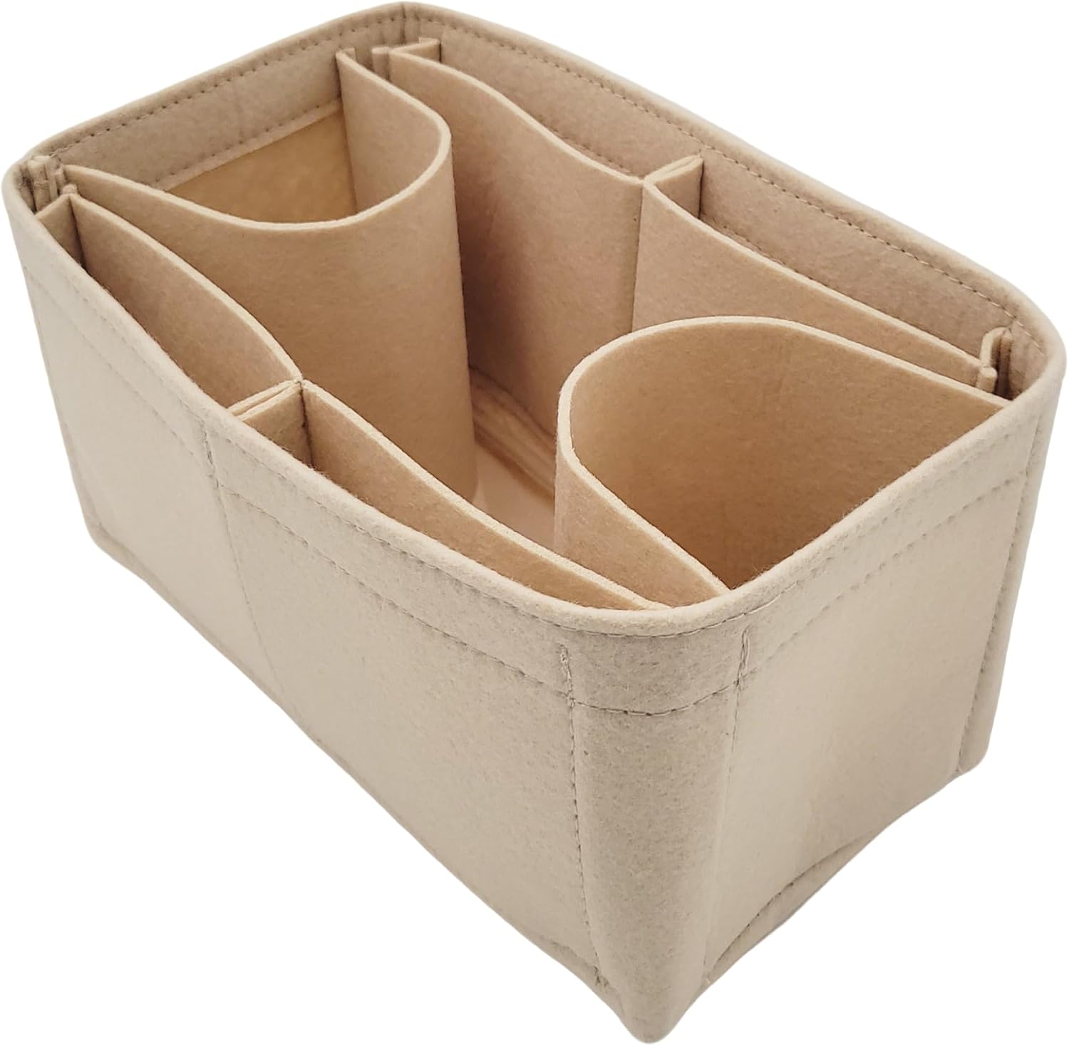 Nice BB organizer,Nice BB insert,Purse insert organizer.(Beige, BB)