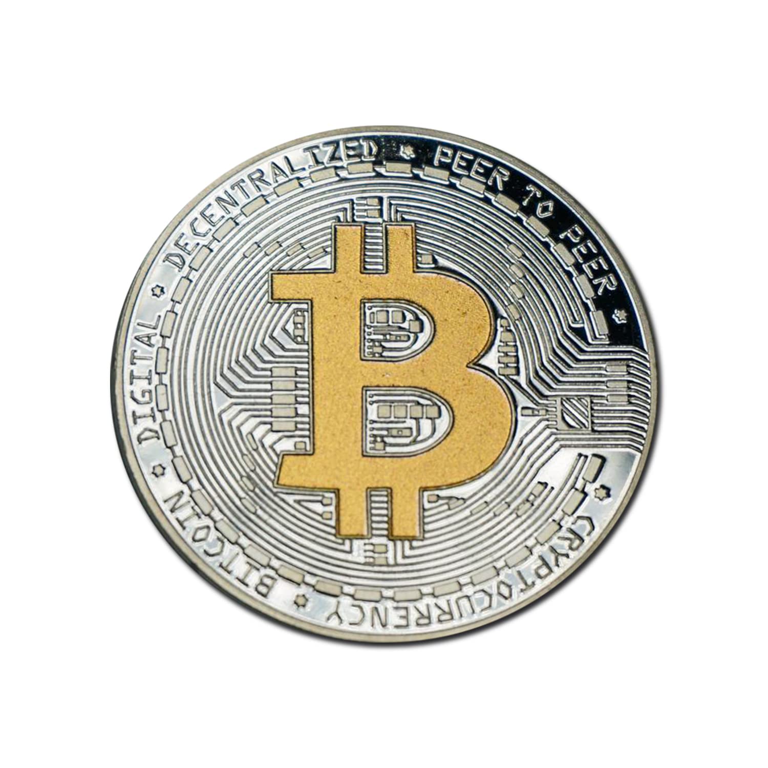 Amazon.com: Moneda Bitcoin chapada en plata física real [edición 2022],  moneda criptográfica conmemorativa coleccionable con funda protectora y  caja de presentación, regalo para los amantes de Bitcoin : Electrónica