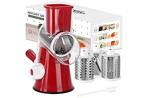Rotary Cheese Grater and Hash Brown Maker Machine