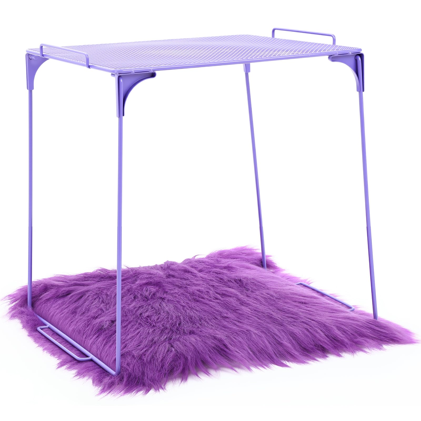 Tapis carrés moelleux pour l'école et la rentrée scolaire CroBlissful violets
