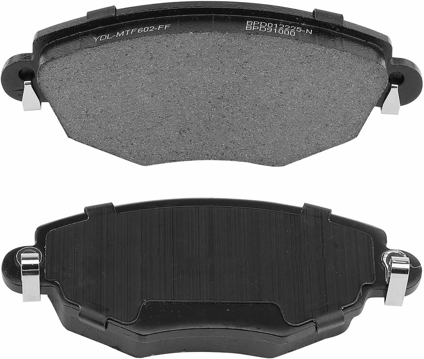 A-Premium 11.81 inch (300mm) Front Vented Disc Brake Rotors + Ceramic Pads Kit Compatible with Select Jaguar Models - X-Type 2002 2003 2004 2005 2006 2007 2008, 6-PC Set