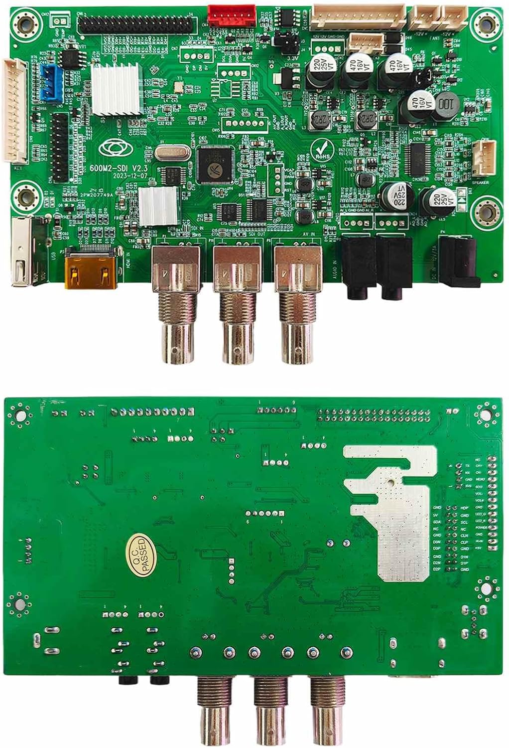 H/D SDI AV USB Audio LVDs Controller Board for 17inch M170ETN01.1 M170ETN01.3 19inch M190ETN01.0 1280x1024 LCD Display