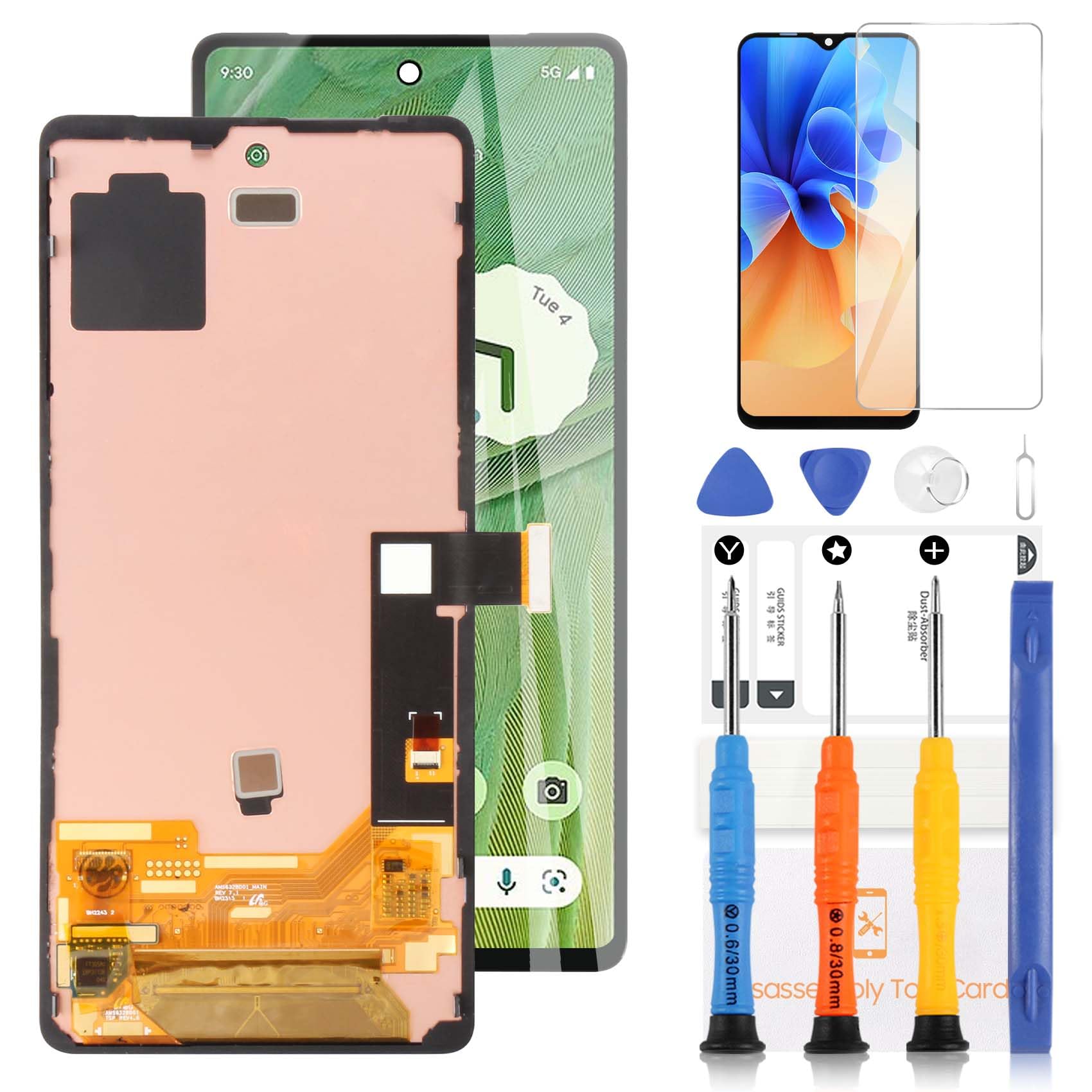 Amazon | Google Pixel 7 5Gディスプレイ用オリジナルスクリーン交換