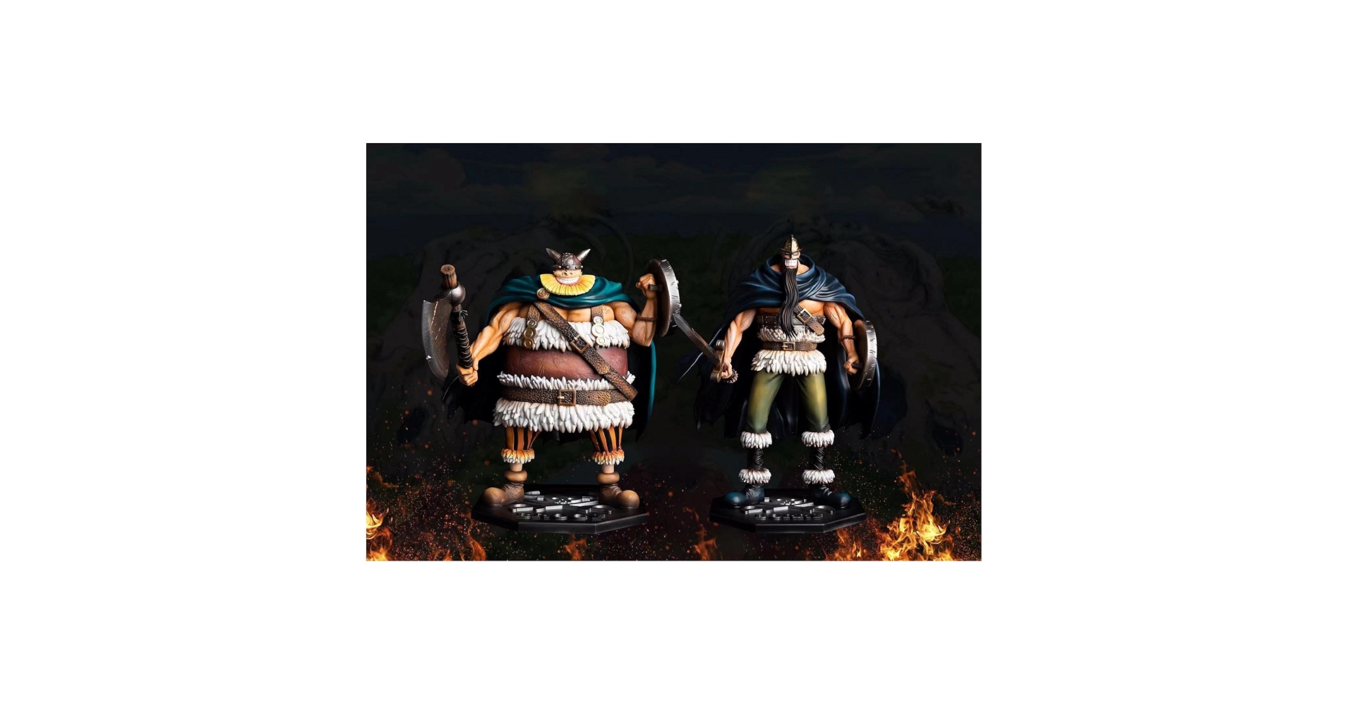 ワンピース ドリー ブロギー 2点 ガレージキット ガレキ スタチュー② ワンピース ドリー ブロギー 2点 ガレージキット ガレキ