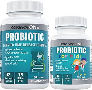 Balance Probiotic Tablets: Time Release, Family Pack