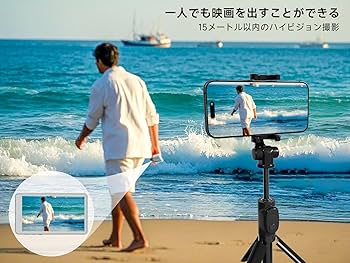 Amazon.co.jp: JEVDES iPhone用自撮りモニター 自撮りVlog