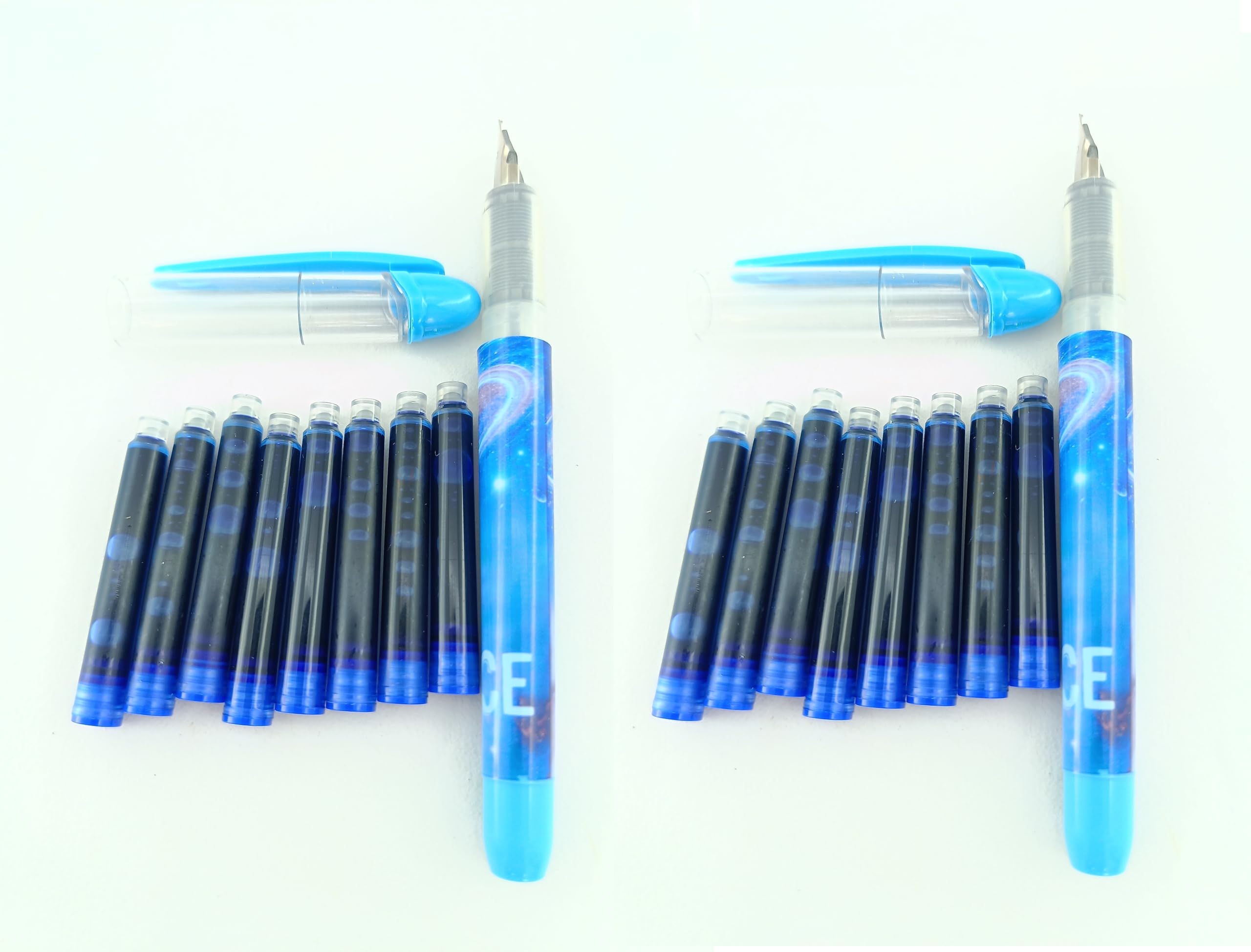 advancedestore Ballpoint Pen Pens & Writing Instruments Pens | Ballpoint Pens | Pack of 2 pen + 8ink refills