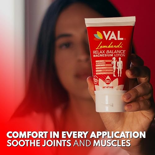 Miniatura 8 de VAL Lombardi Relax Balance Loción de magnesio  Árnica, alcanfor y mentol  Alivio rápido para articulaciones, músculos, espalda, hombros, pies, no