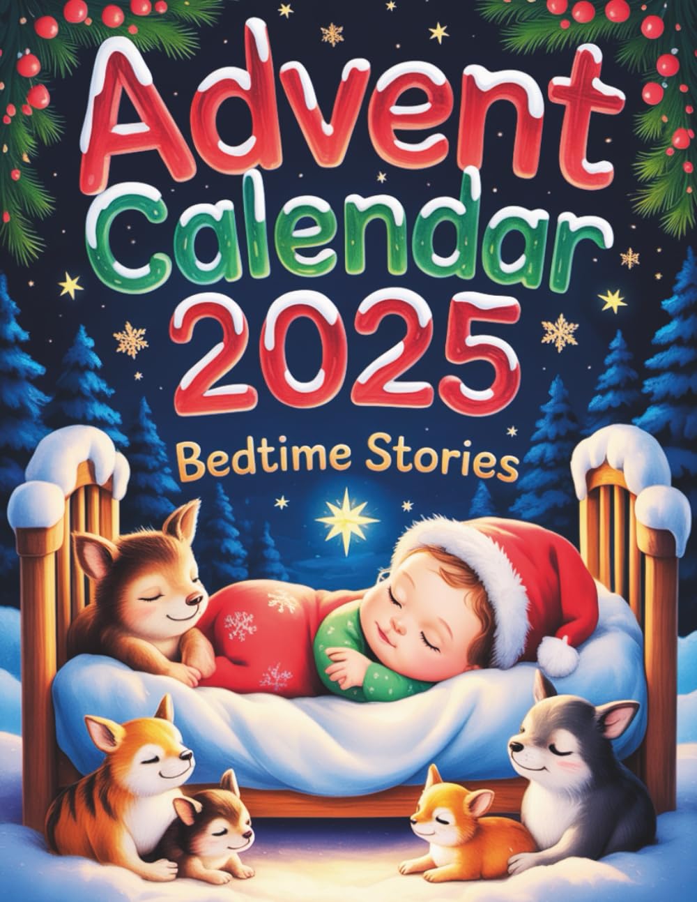 Advent Calendar Bedtime Stories: 24 Magical Holiday Tales to Cozy Up With – For Peaceful Sleep & Festive Dreams