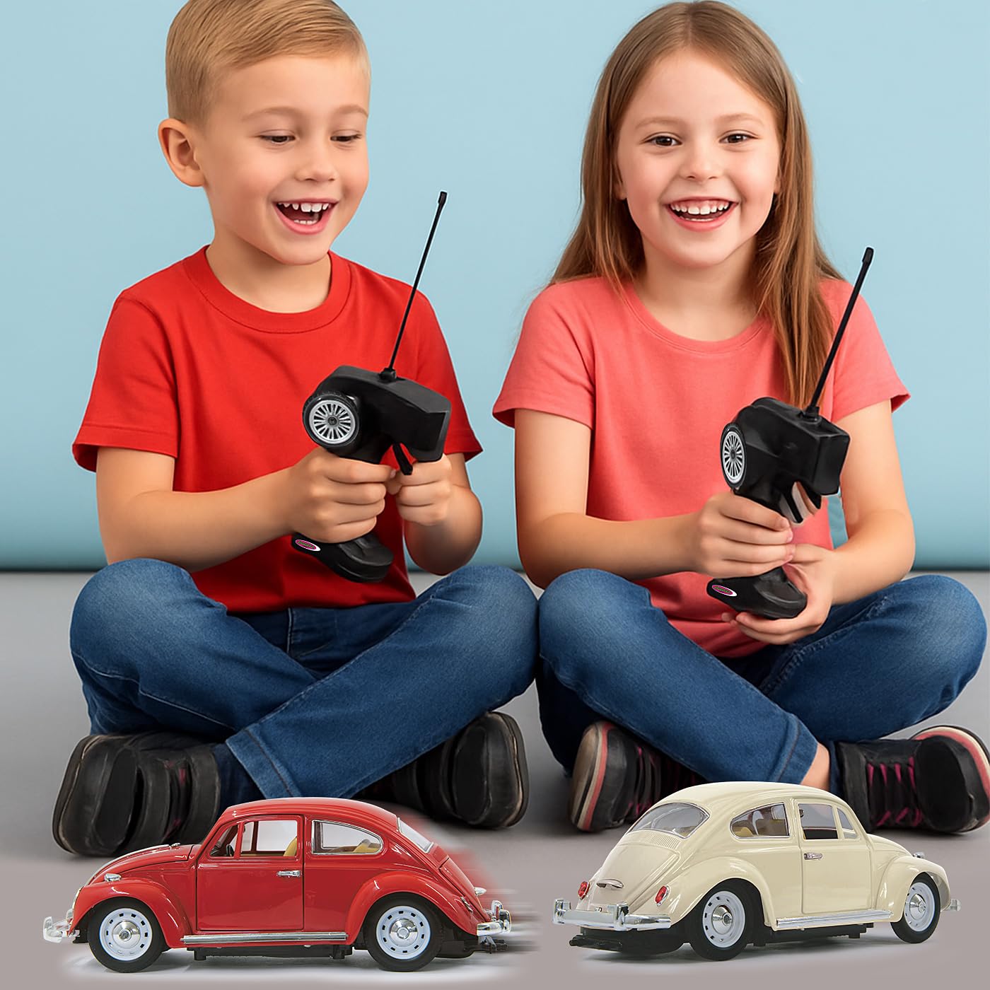 Jamara, RC VW Beetle, 1:18 RC odlew ciśnieniowy