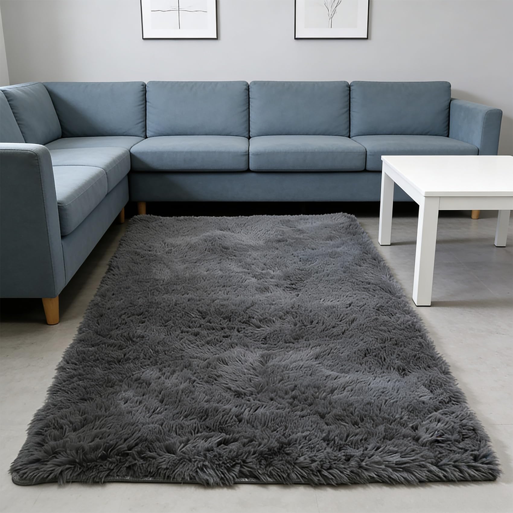 Tapis de Salon Moelleux 154x280 pour Créer un Coin Lecture Chaleureux