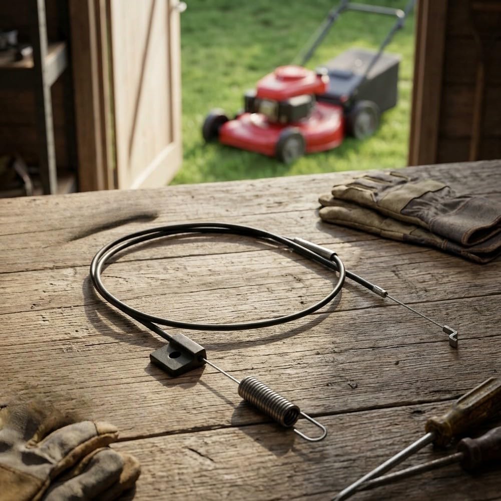 Cable de Control con Gancho de Muelle para Jardinería para fácil