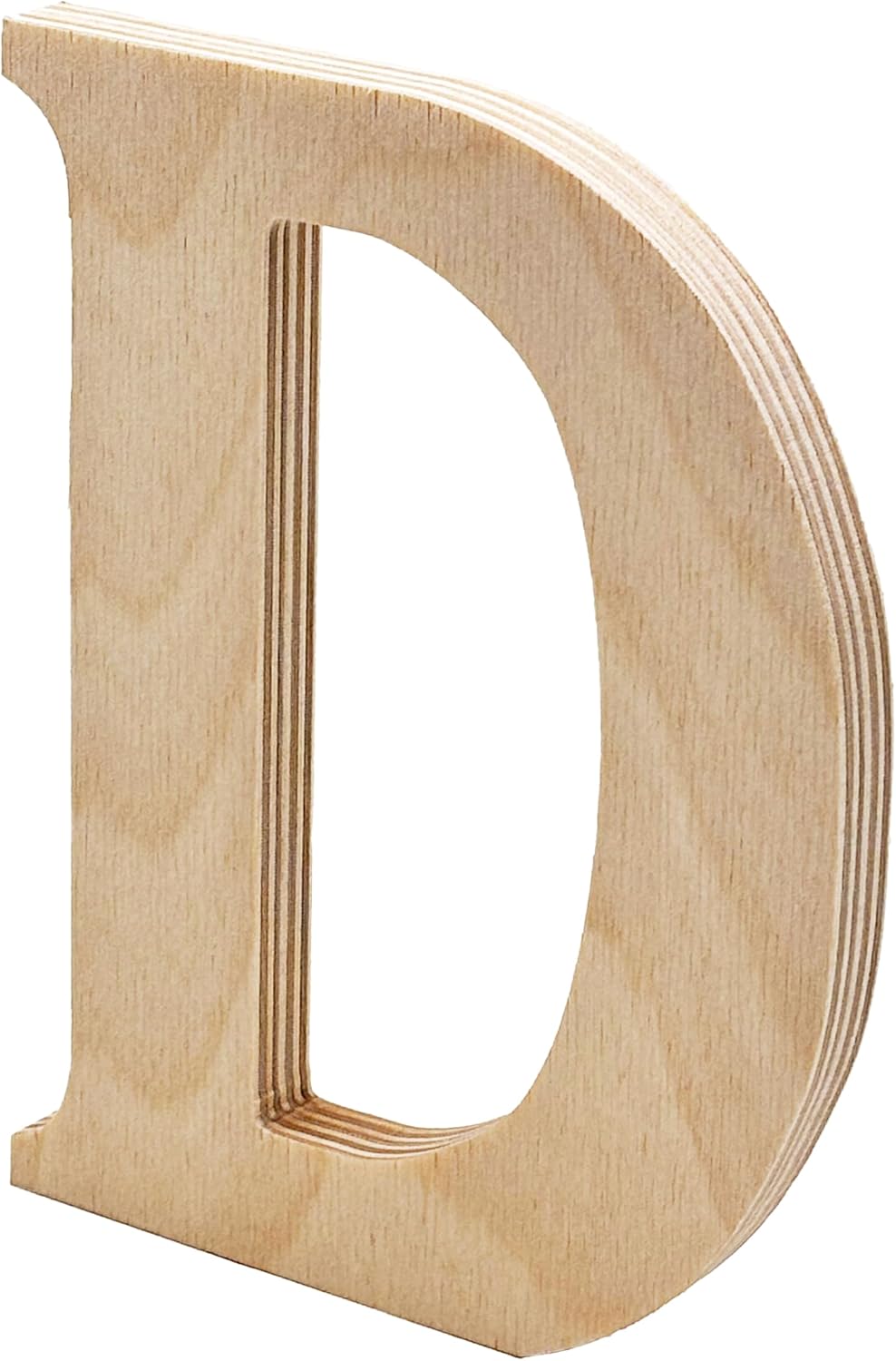 6” Tall Wooden Number 0 – 1/2” Thick Baltic Birch – Paintable DIY Decor, Signs & Crafts - Pack of 1
