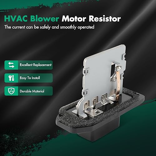 Miniatura 283 de SCITOO Resistencia de motor de ventilador HVAC para 2008-2013 para Chrysler 300/2008-2016 para Town & Country/2008-2010 para Dodge Charger/2008-2018