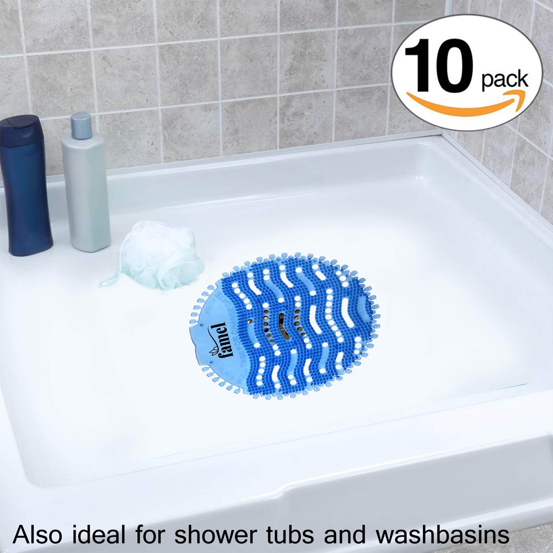 Buy Urinal Screens Deodorizer (10 Pack) Splash Guard Urinal Cakes