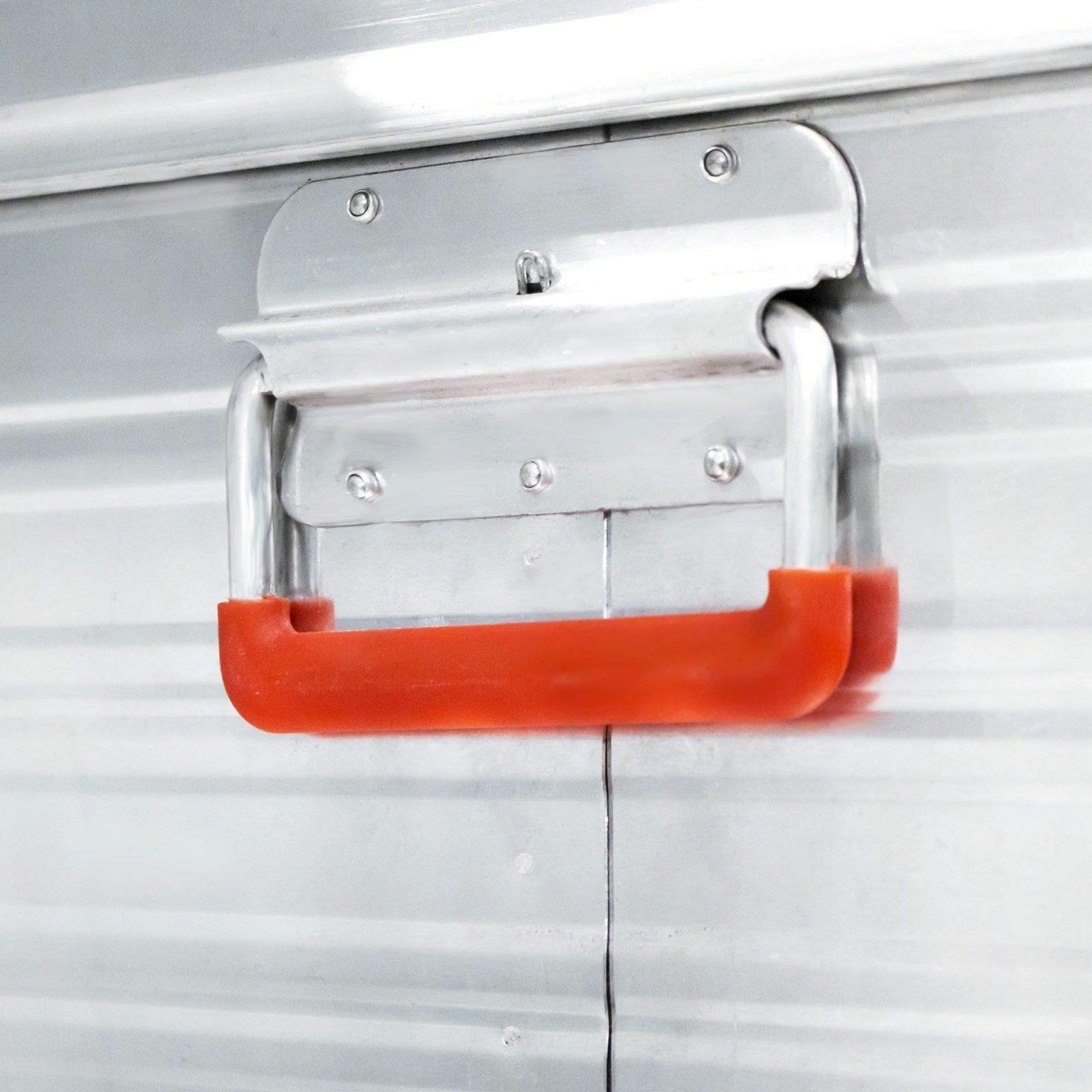 Jumbo Alluminium Transport-Box Alu 91 Liter ALU91 L 782 x B 350 x H 379 mm Kiste Truhe Lager-Box Alubox