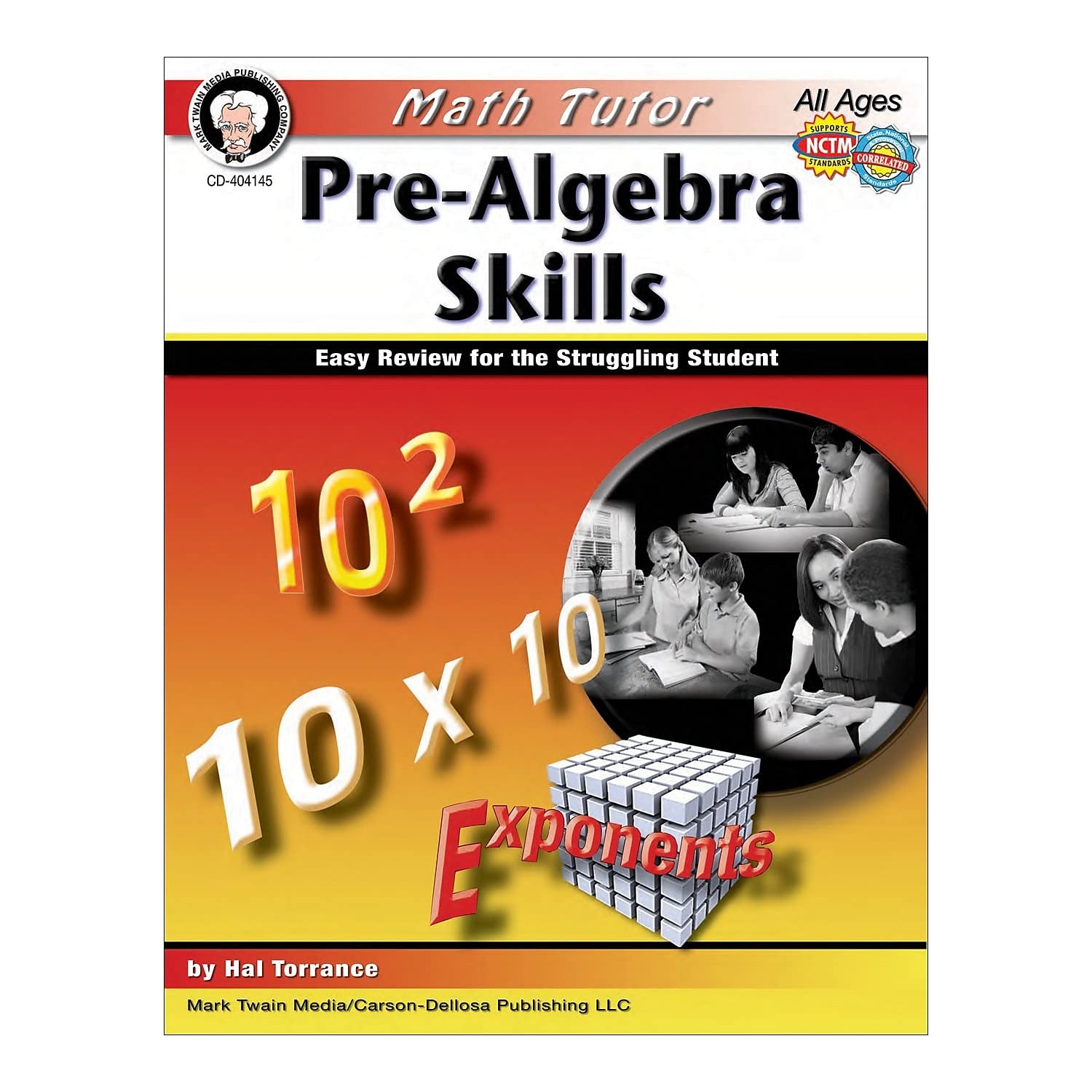 Pre-Algebra Skills: Easy Review for the Struggling Student (Math Tutor Series)