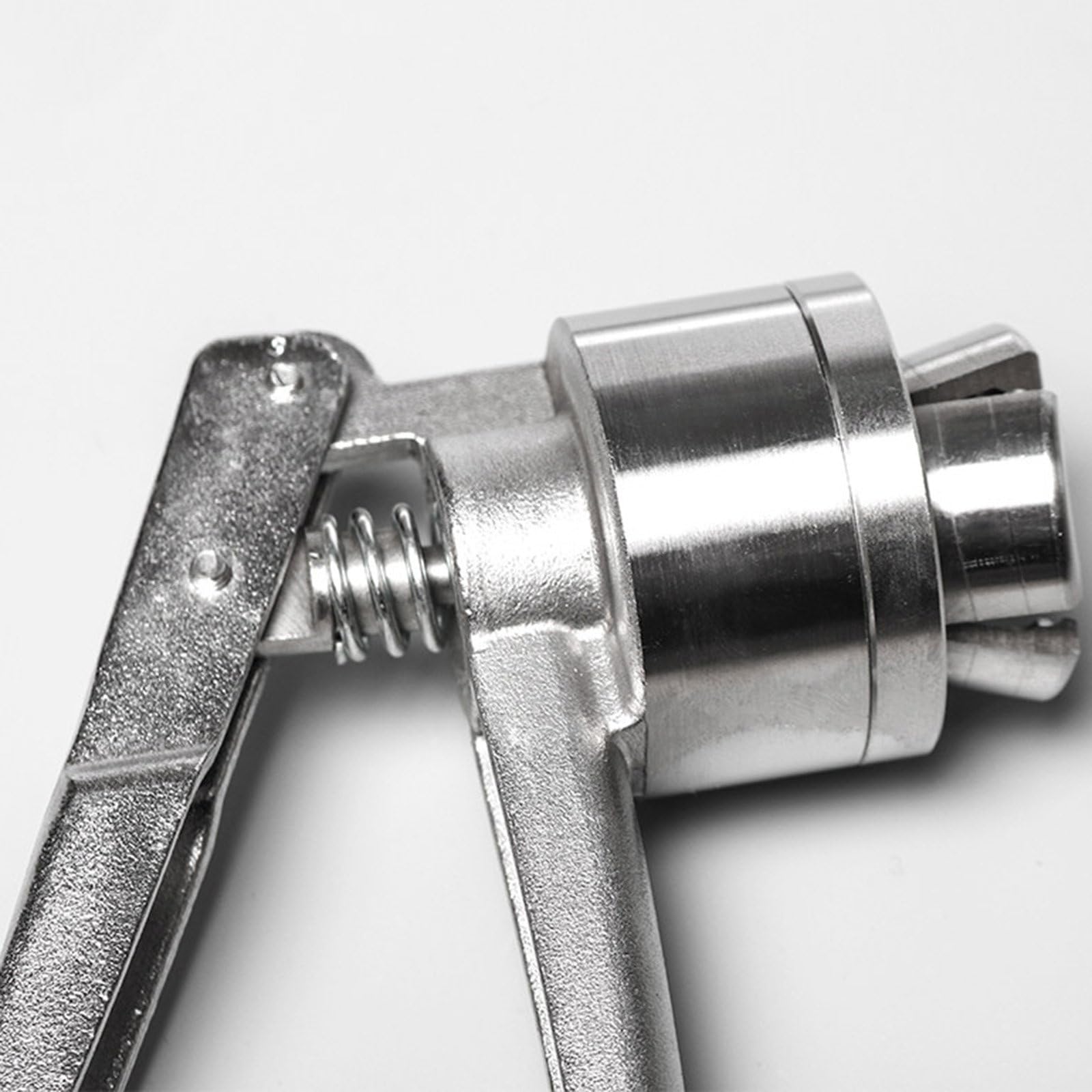 Máquina de sellado portátil de viales, sellador de botellas de aluminio y acero inoxidable a prueba de fugas para un embalaje eficiente, se adapta a botellas de 28 mm de diámetro