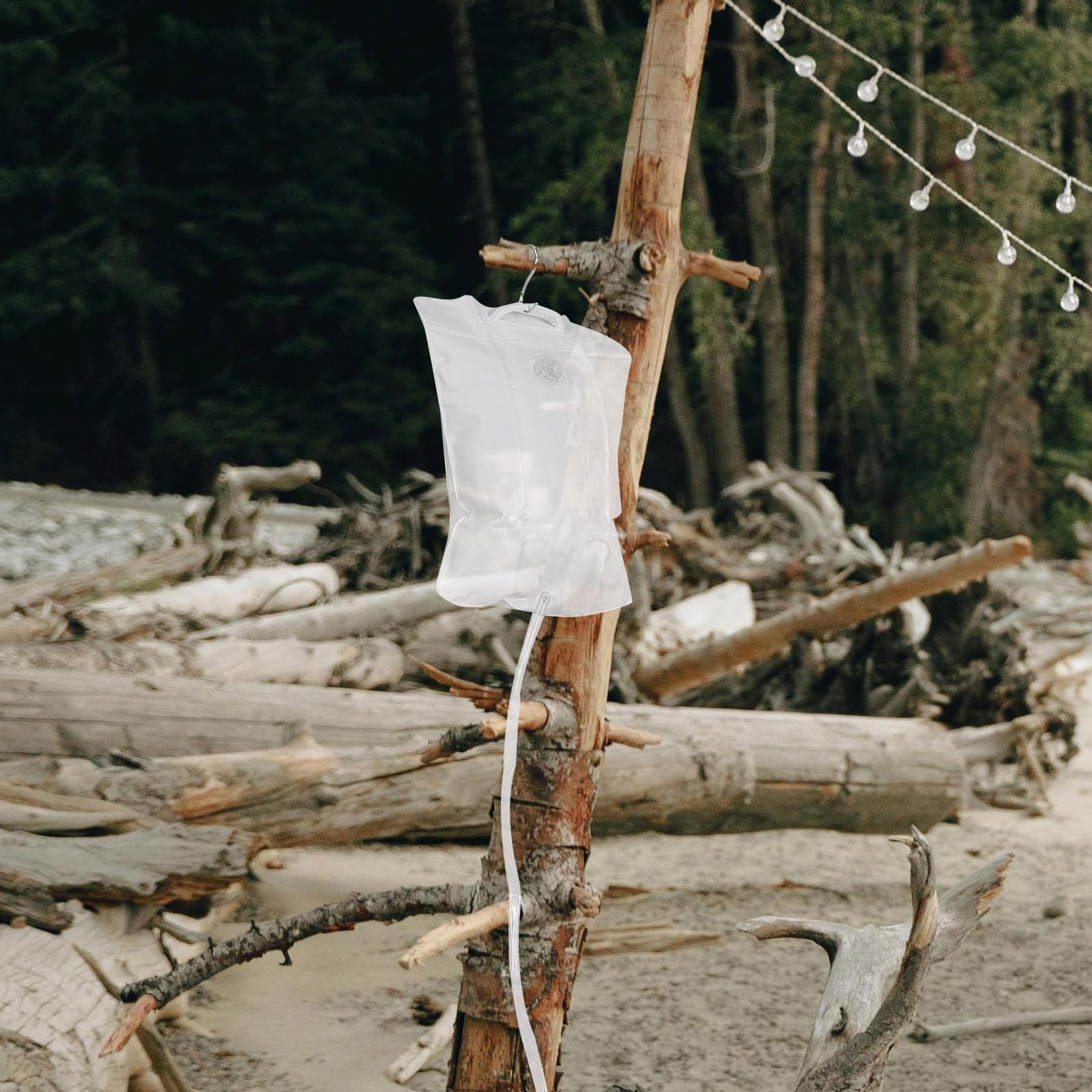 ibasenice Borsa Doccia Portatile da 10l in PVC per Campeggio e Pesca, Accessorio Versatile e Leggero per Doccia All'aperto, per Escursioni e attività Outdoor