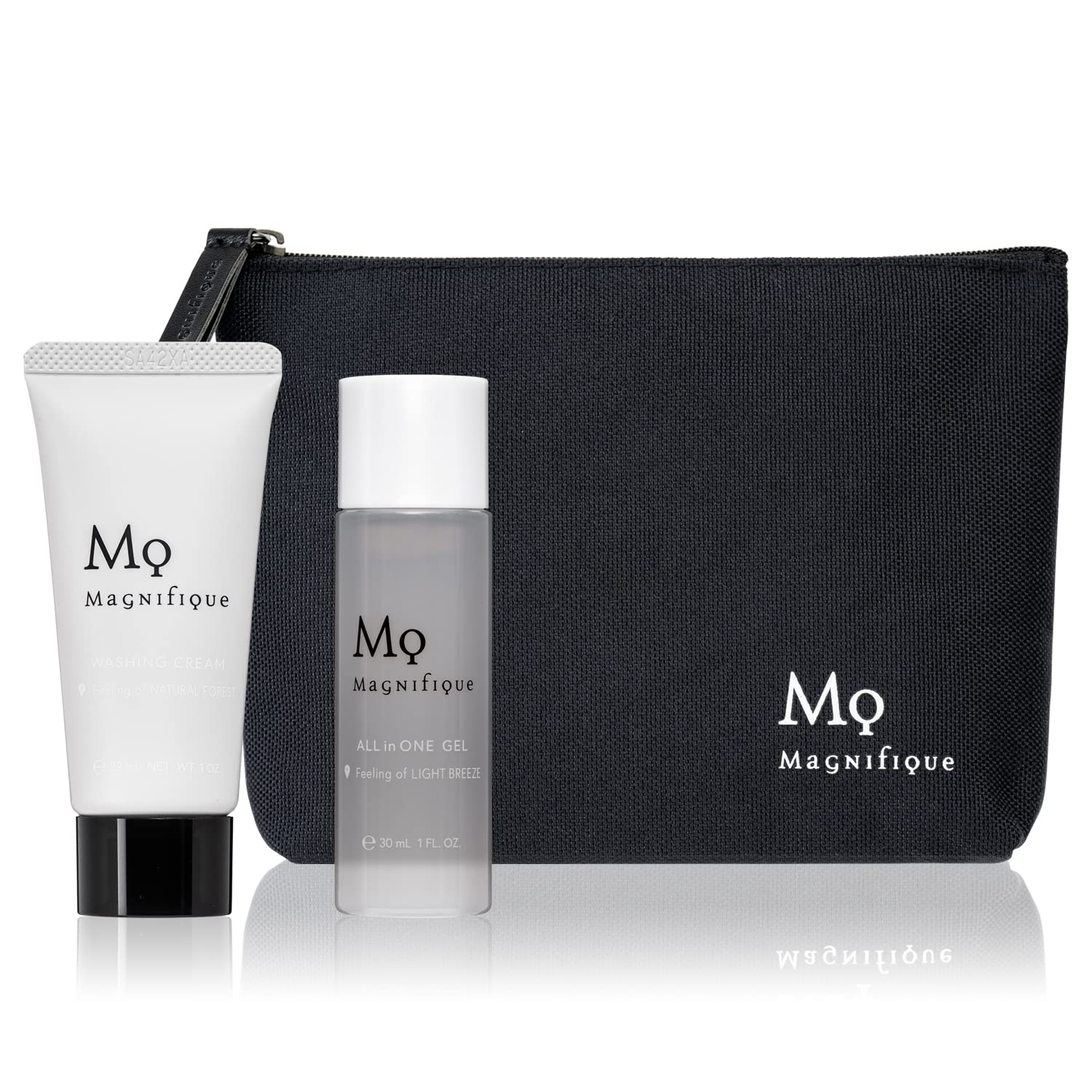 マニフィーク KOSE メンズ スキンケア トライアルセット 【洗顔フォーム 30g/オールインワンジェル 30mL】 MQポーチつき