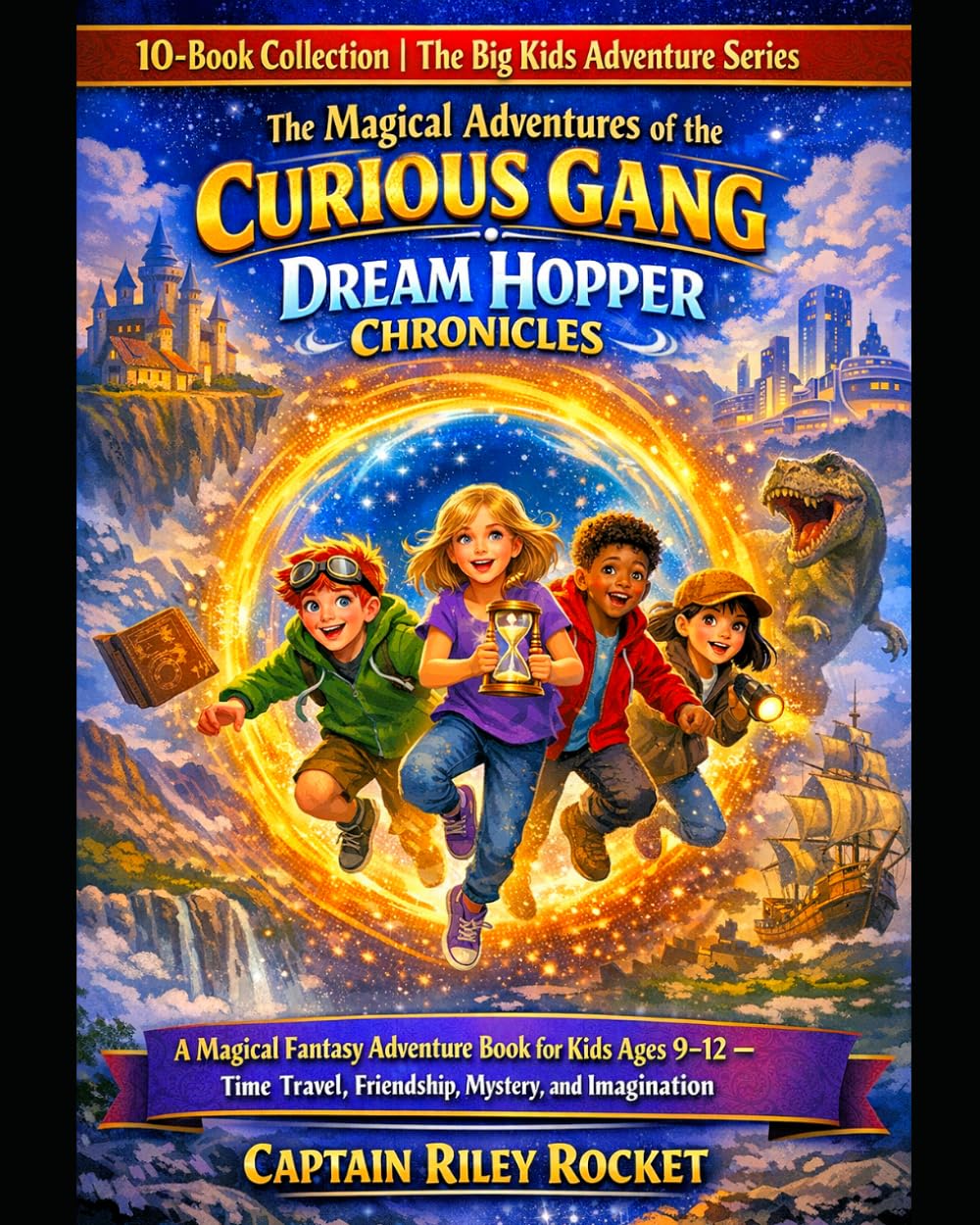 The Magical Adventures of the Curious Gang - The Dream Hopper Chronicles: A Magical Fantasy Adventure Book for Kids 9-12 – Time Travel, Friendship, ... Imagination (The Big Kids Adventure Series)