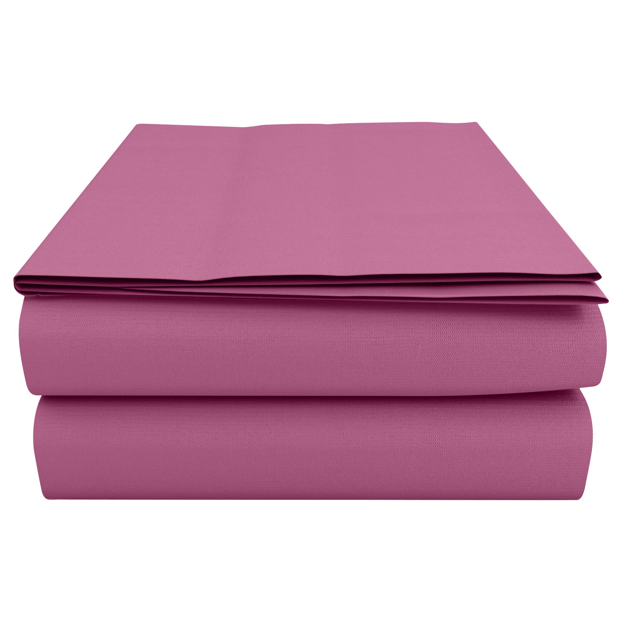 HOME ACE Fuchsia Super King Flat Sheets 254CM x 290CM, Poly Cotton Flat Sheet Super King Size Bed, Easy Care Super King Flat Sheet Super King Sheets Flat Super KingSize Flat Sheet Superking Size