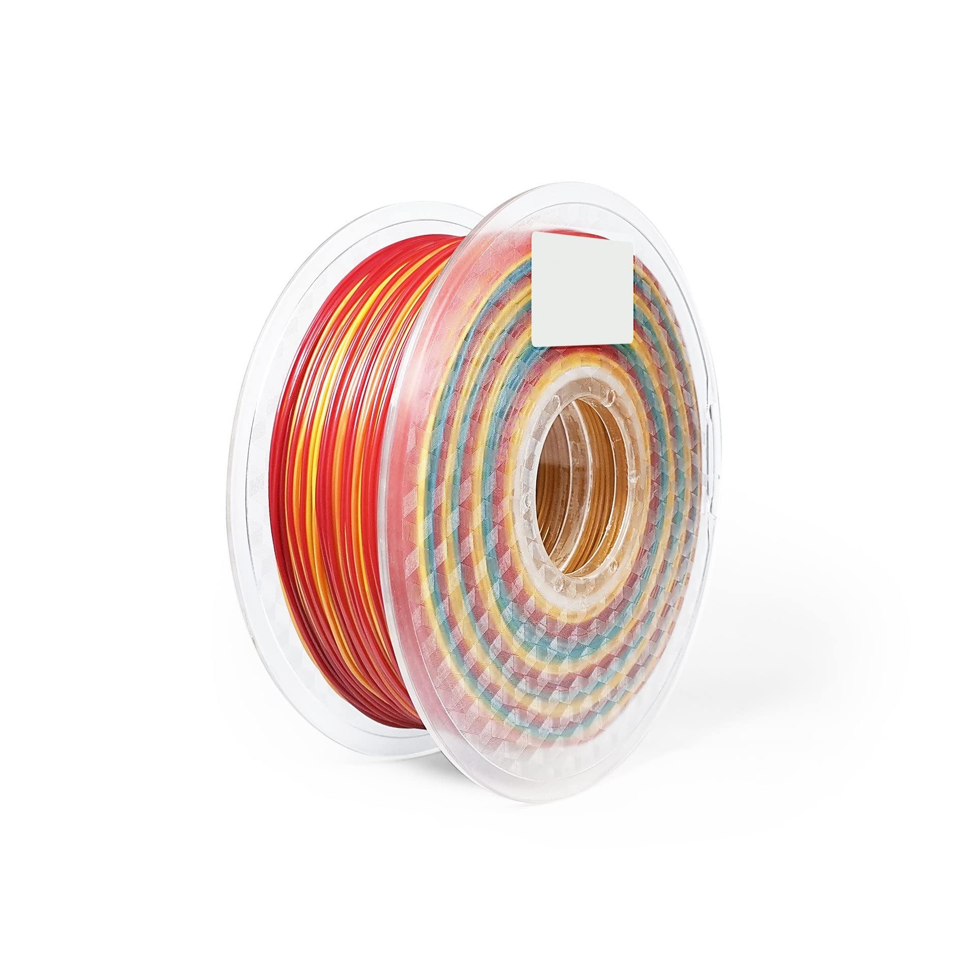 Filament do drukarek 3D, Filament do drukarki 3D TPU, 1,75 mm 0,8 kg Wielokolorowy elastyczny materiał druku(TPU standard colorful 0.8kg)