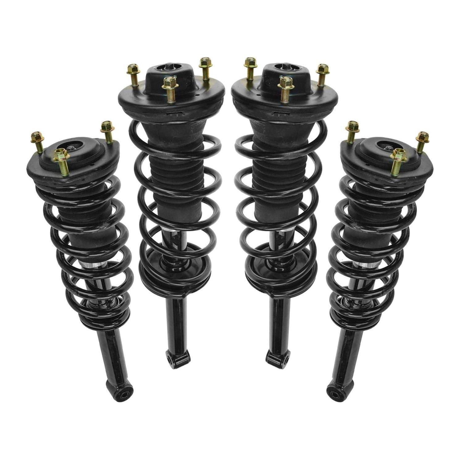 MXDEQHF Shock & Spring Assembly Front & Rear Left & Right Kit Set of 4 for Lexus for LS400 4.0L 1990-2000
