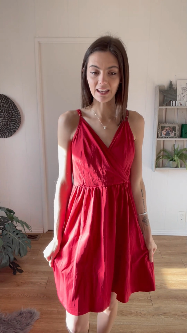 Watch red dresses for women on Amazon Live