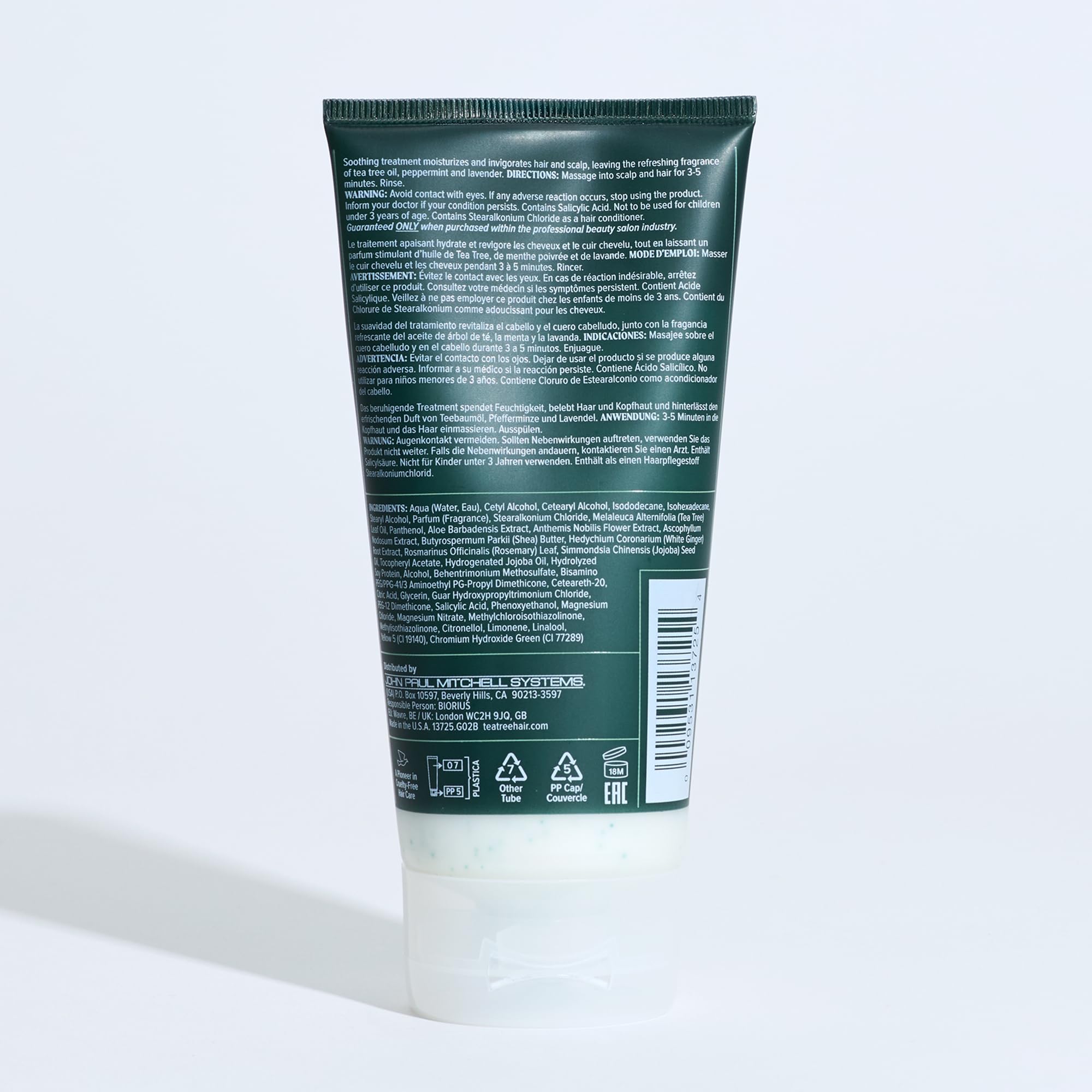 Paul Mitchell Tea Tree Hair and Scalp Treatment - intensywna pielęgnacja do wszystkich rodzajów włosów, odżywka do włosów nawilża włosy i skórę głowy