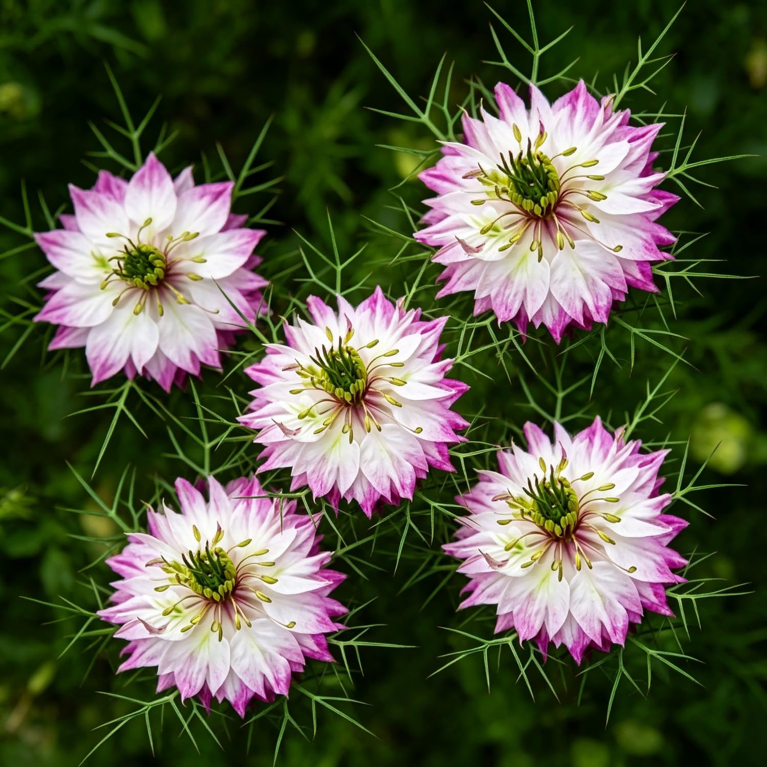 Mixed Nigella (Love‑in‑a‑Mist) Seeds-Hardy,Excellent Display