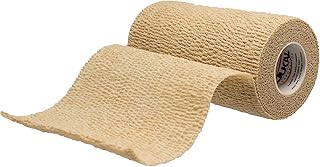 Dukal 8046TLF Cohesive Bandage, Non-Sterile, 4