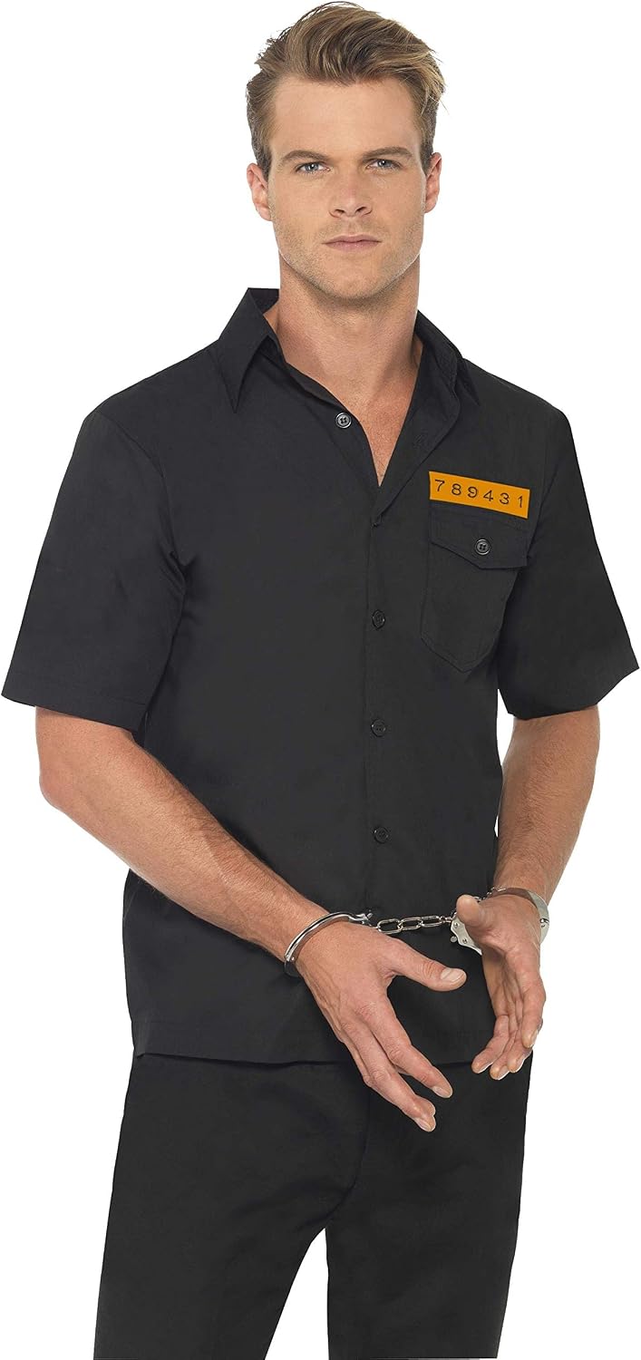 Smiffys Men Prison Shirt