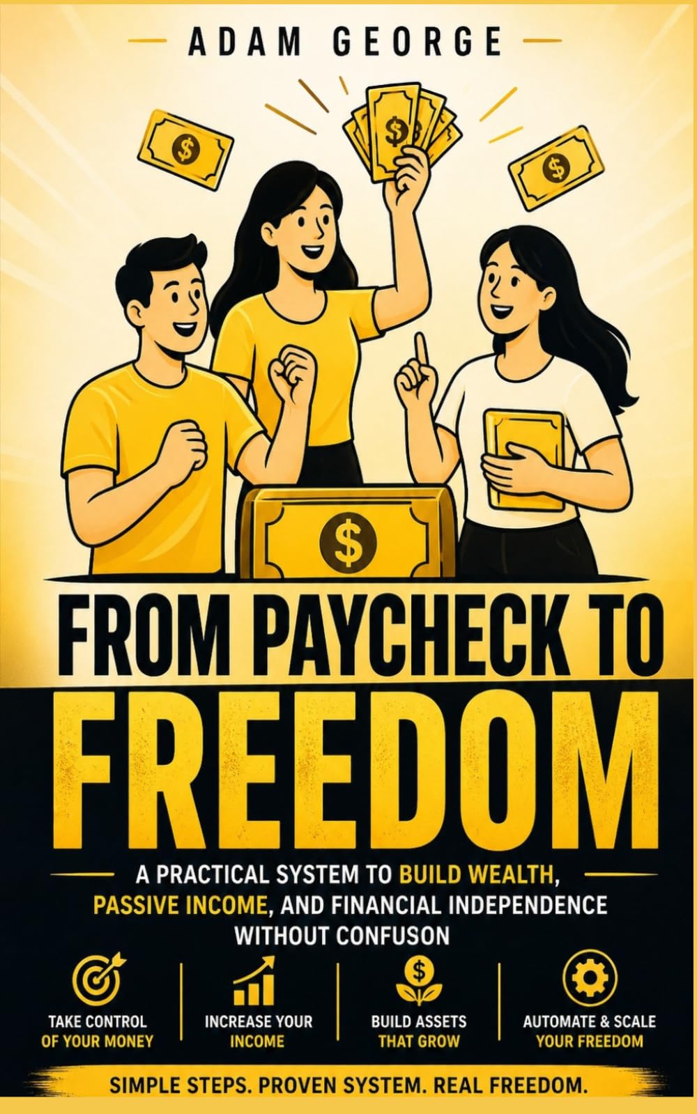 FROM PAYCHECK TO FREEDOM: A Practical Guide to Financial Freedom, Passive Income, and Building Wealth Without Confusion