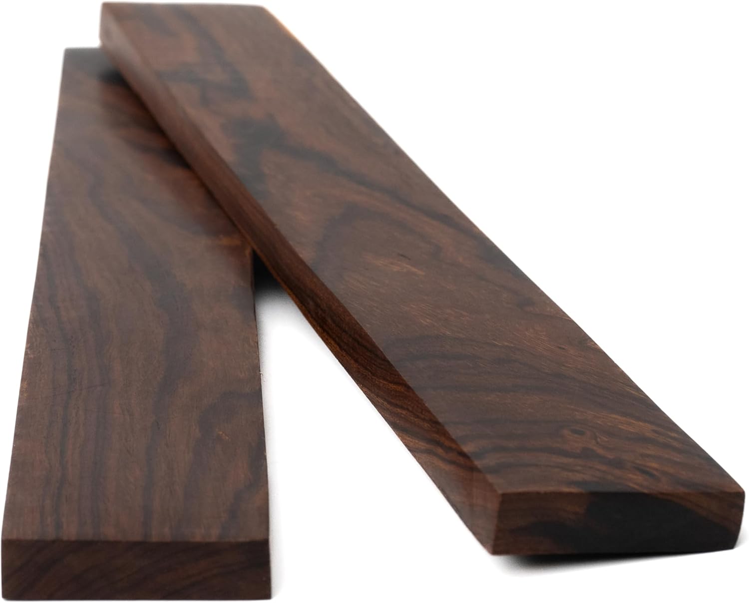 IECAP LLC Bookmatched Ironwood Knife Handle Scales – Natural Wood Knife Scales – Knife Scales for DIY Crafts – Ironwood Knife Handle Material – Size 12 x 2 x 0.5 inches – 1 Pair