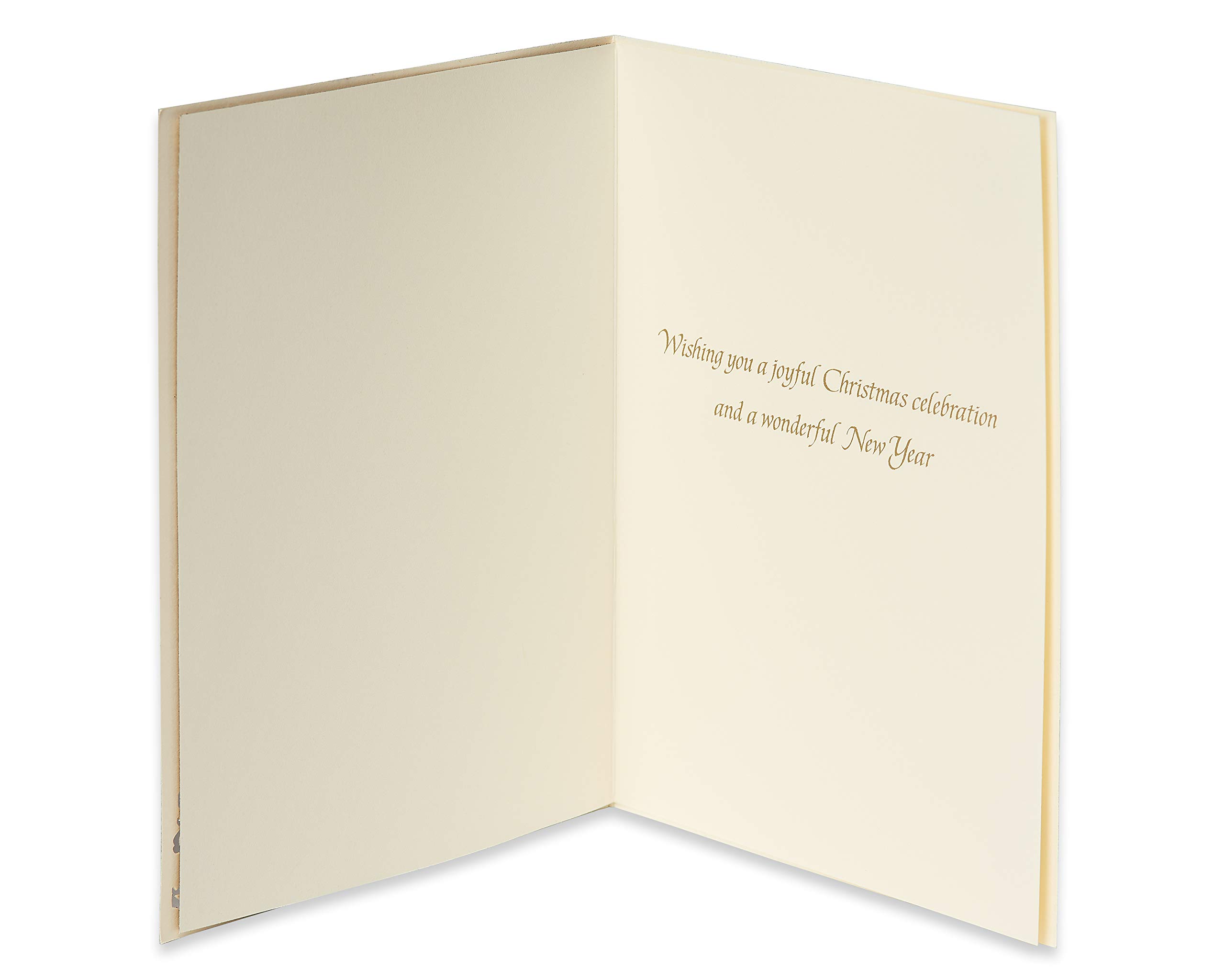 Papyrus Biglietto Di Natale Per Nipote 'Merry And Magical Holiday' – Con Coniglietto, Gemme E Tulle – 12,7x17,8 Cm