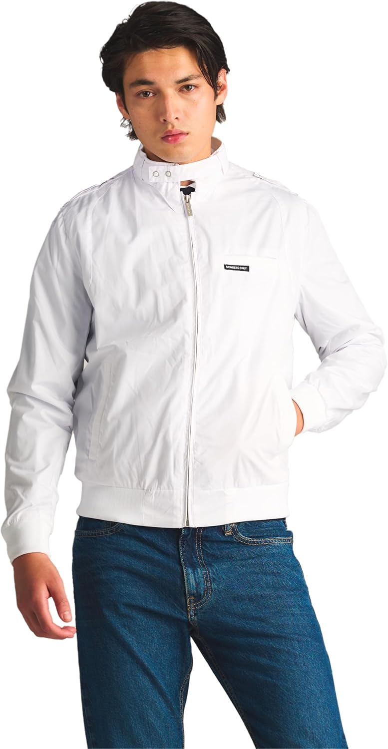 Members Only Original Iconic Racer Jacket for Men | Slim Fit | - Image 2