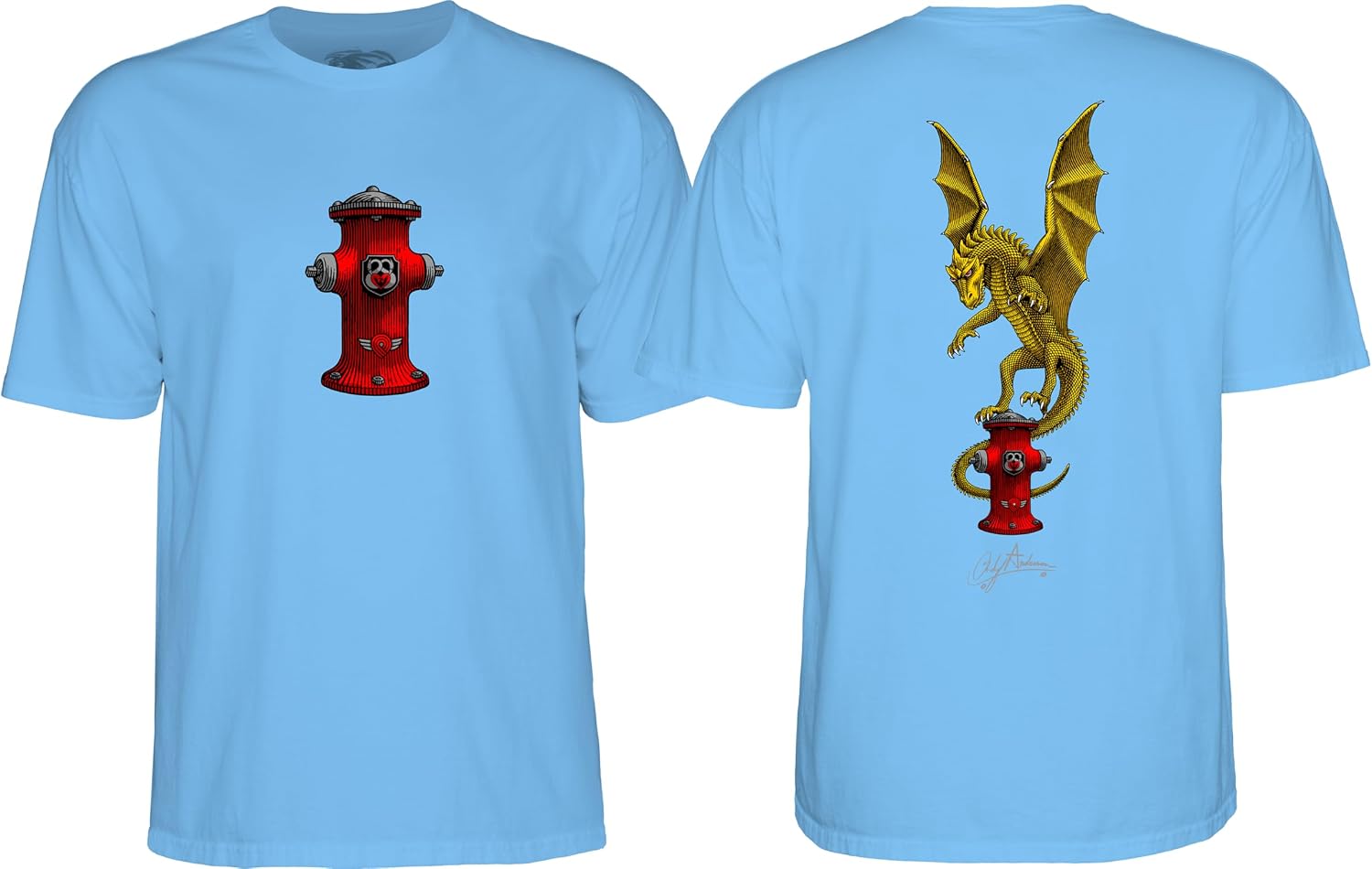 Powell Peralta Andy Anderson Hydrant Youth T-Shirts