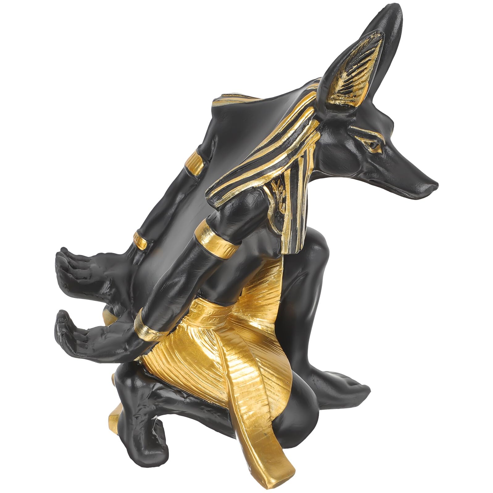 Support à vin Anubis noir, le cadeau déco idéal pour les passionnés