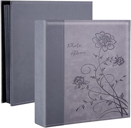 Artmag Álbum de fotos de 600 fotos de 4 x 6, capacidad extragrande, cubierta de cuero con capacidad para 600 fotos horizontales y verticales de 4 x disponible en Yaxa Colombia