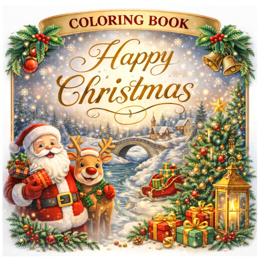 Christmas Coloring Book: Coloring Book For Children