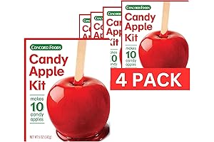 Concord Candied Apples Kit, Experience the Sweet Joy of Candy Apples -...