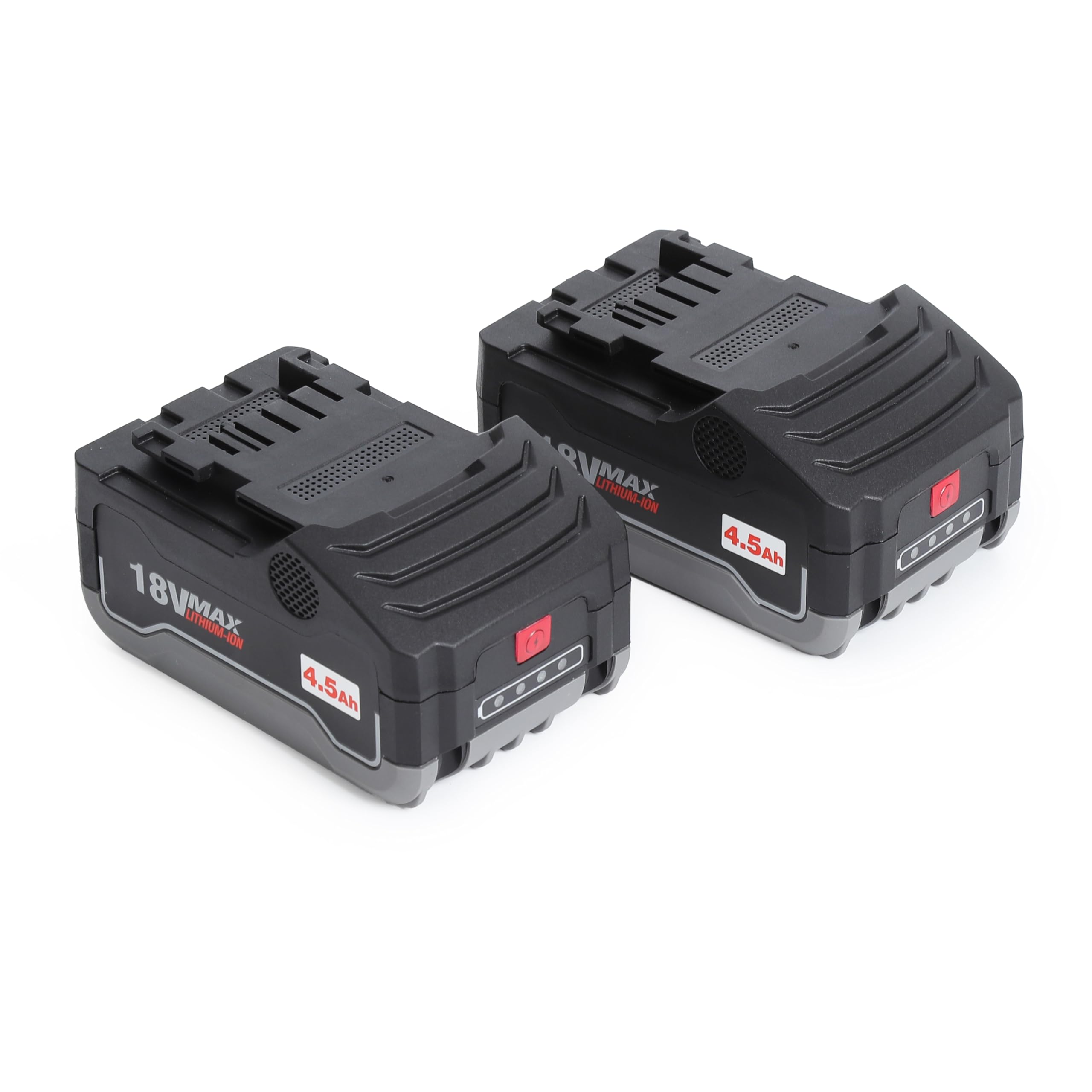 Dos x Baterías de Repuesto 18V 4,5Ah Li-Ion Compatible con Metabo18 Volt Cordless Class Tools