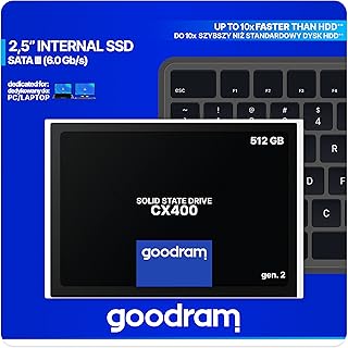 GoodRam GOODRAM CX400 512GB SATA3 SSDPR-CX400-512-G2