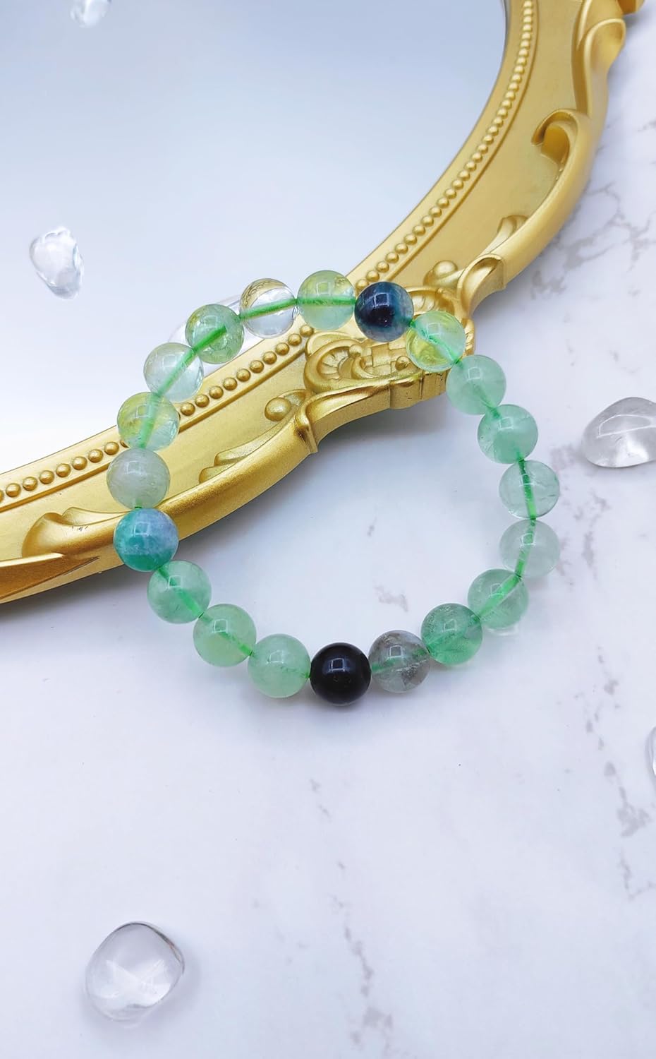 Beads Bracelets Handmade Crystal bracelet Healing or Love or Protection Gemstone Stackable Bracelets for Couple or Bestfriend's Holiday Gift - Image 6