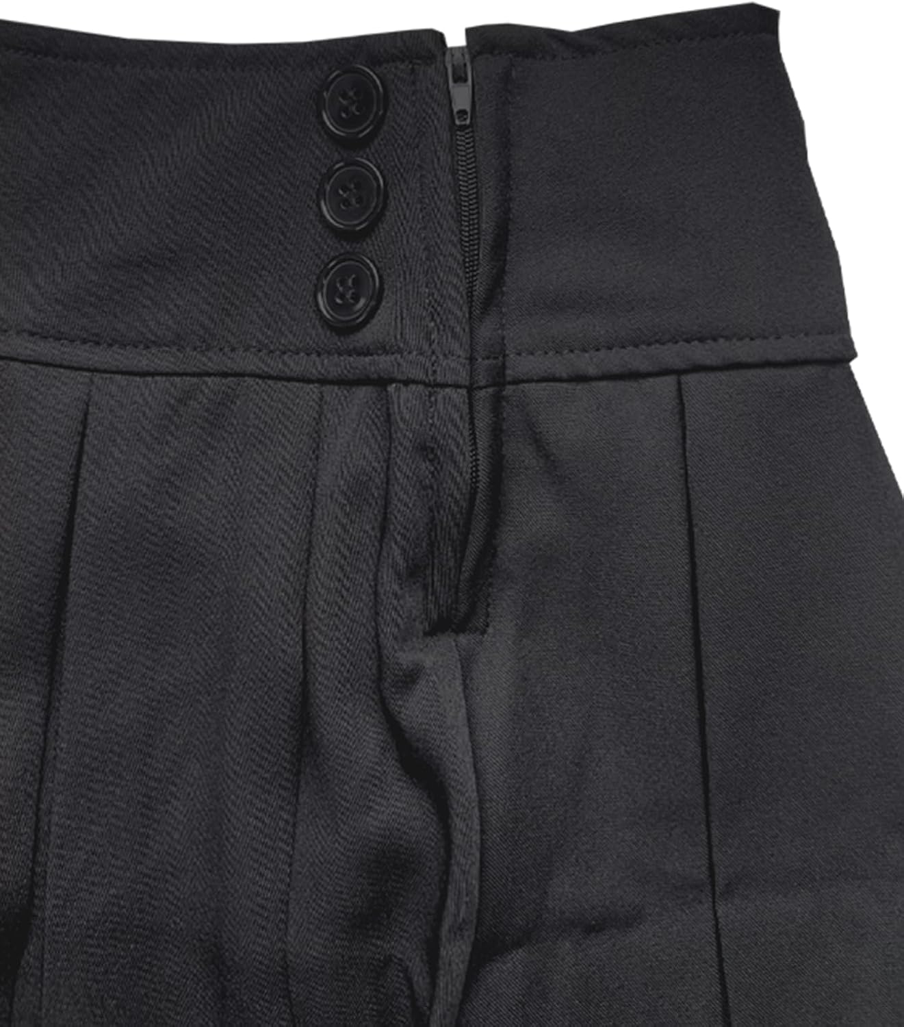 Bienzoe Girls Adjustable Waist School Uniform Dance Skirt
